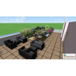 Διαμόρφωση roof garden στη Le Monde